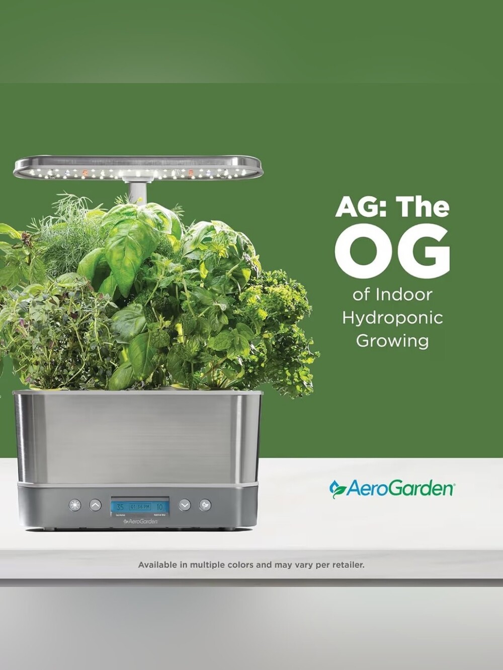 NIB AeroGarden Harvest Elite Indoor Garden Hydroponic System with LED Grow Light - Picture 4 of 11